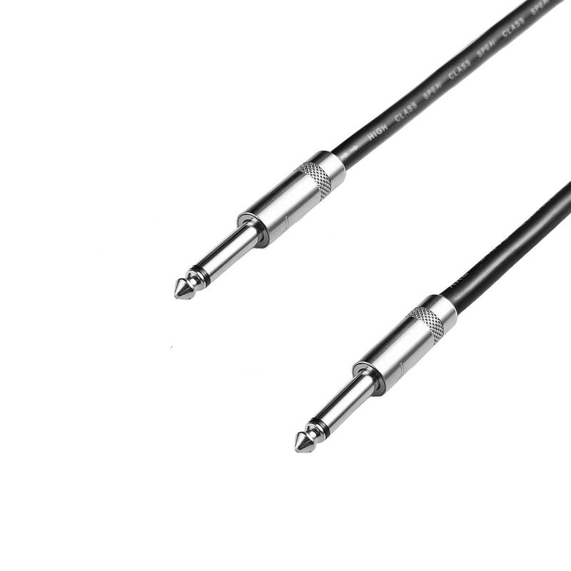 Yoico 2Pcs 3 Feet Professional Speaker Cables, Pair 3 ft 12 Gauge 1/4 Inch Male Audio Amplifier Connection Heavy Duty Cord Wire - Image 2
